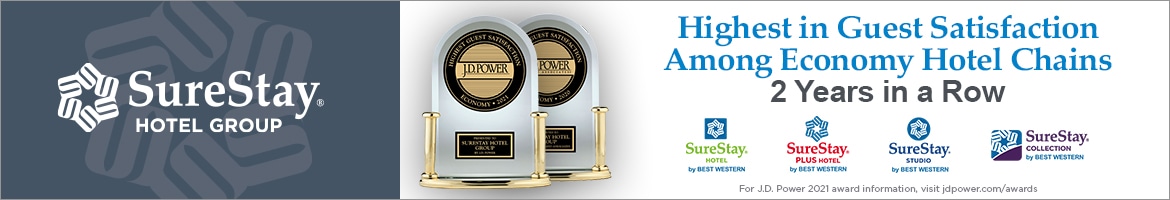 JD Power award to SureStay