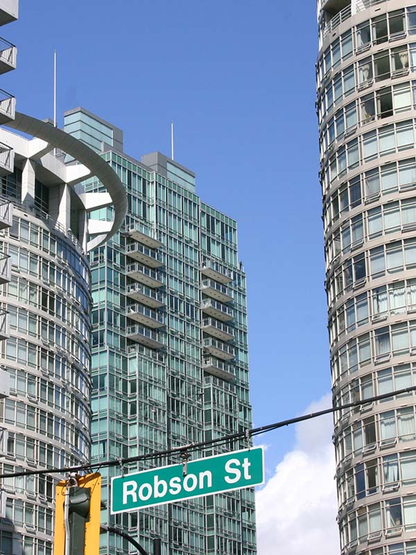 Robson Street, Vancouver Canada