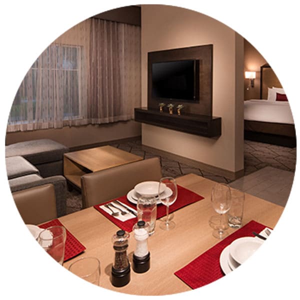 A comfortable room for when you need an extended stay awat from home