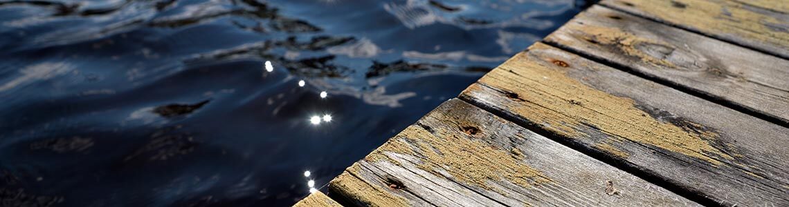 Lake Pier in Louisiana