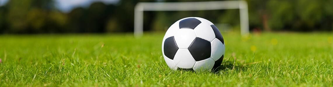 Soccer Ball on Field in North Carolina