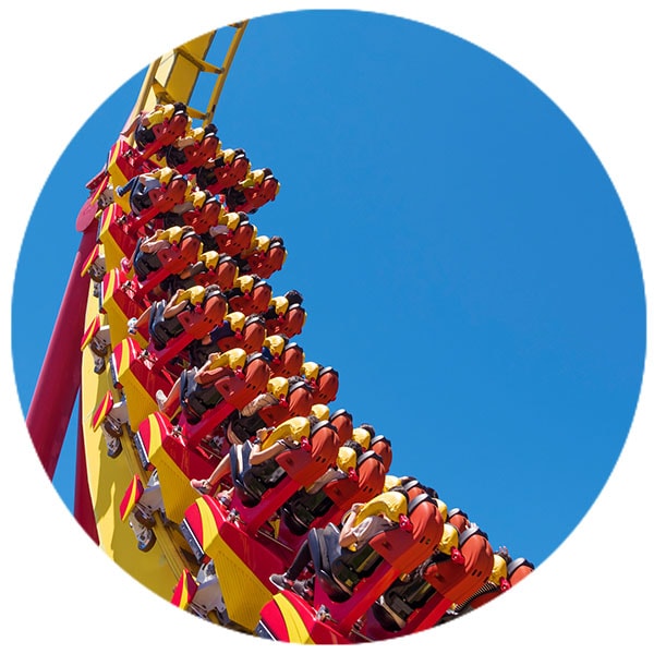 Theme Park ride in Orlando, FL