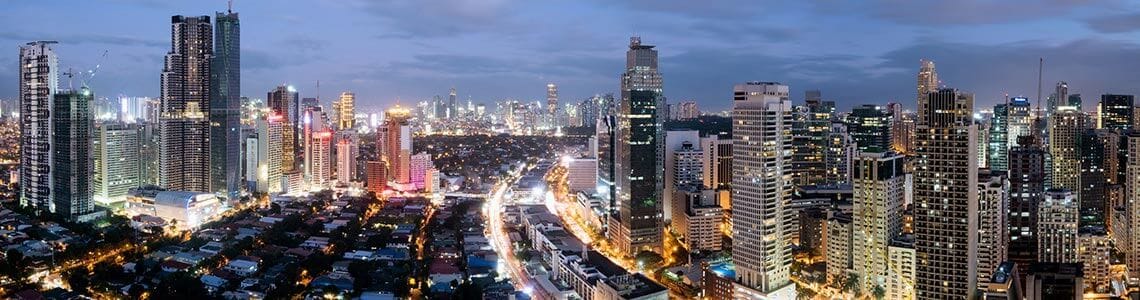 View of Central Manila