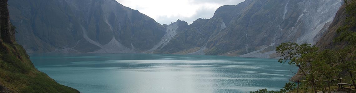 Mount Pinatubo near San Fernando