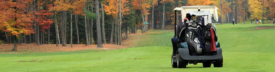 Fall golfing in British Columbia