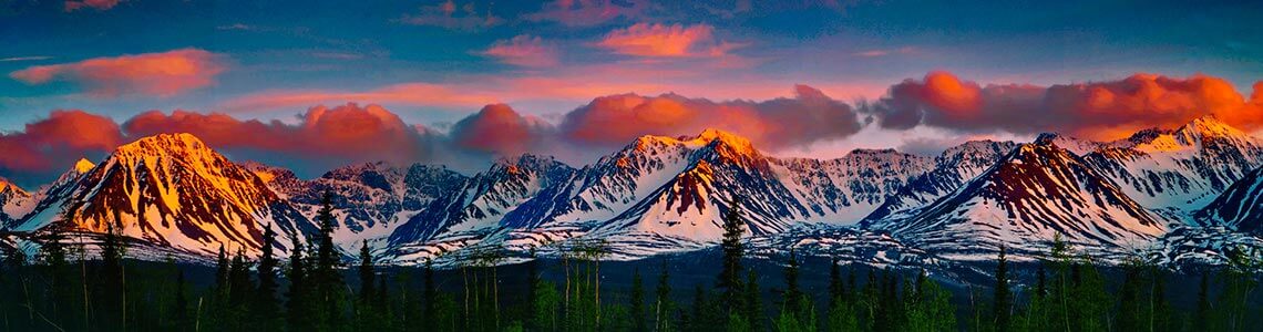 Kluane National Park in Yukon Canada
