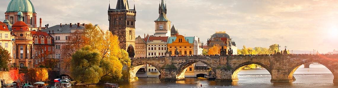 Charles Bridge in Prague, Czech Republic