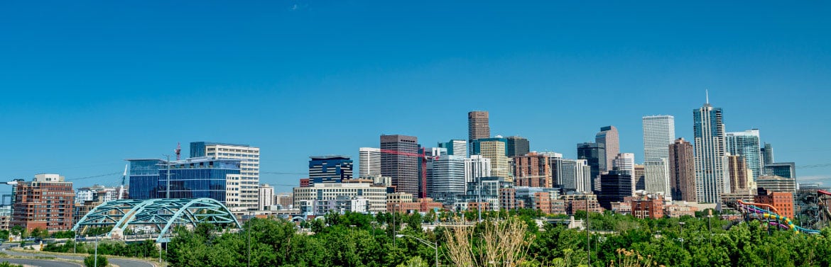 Denver City Skyline