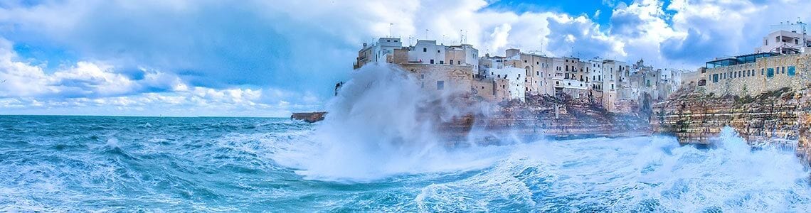 Polignano a Mare in Bari, Italy