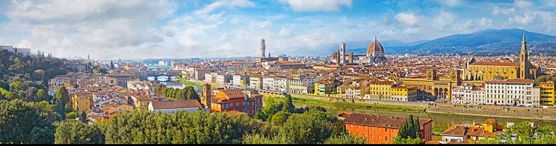 Florence, Italy skyline