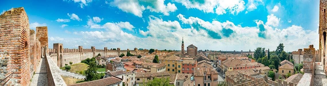 Cittadella town, Veneto, Padova, Italy