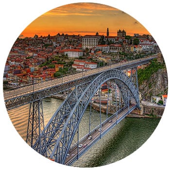 Dom Luis Bridge Porto Portugal