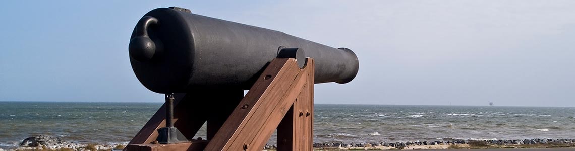 Fort Gaines Cannon in Alabama