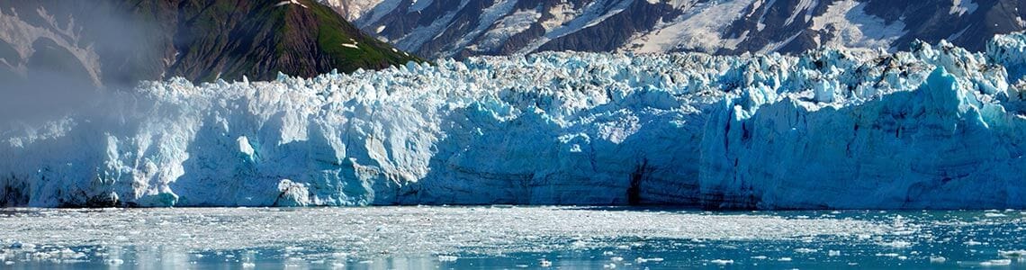 Hubbard Glacier in Alaska