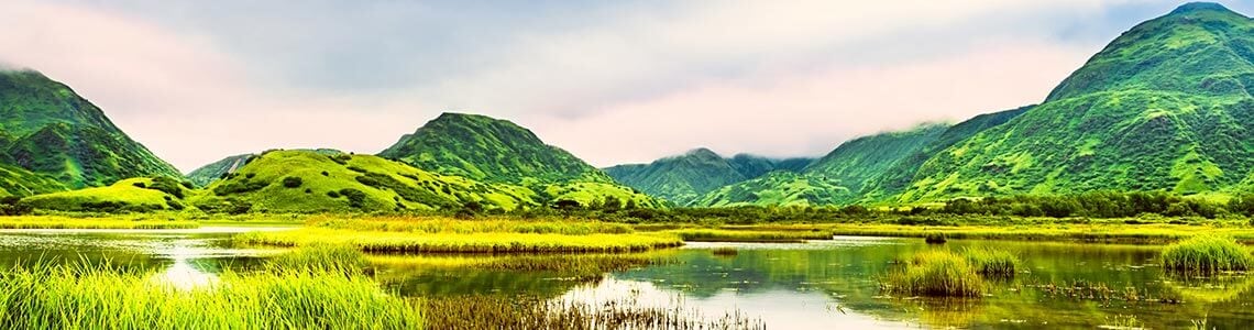 Kodiak Island in Alaska