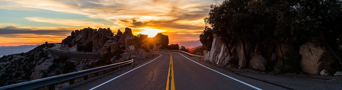 Mt Lemmon Byway in Arizona