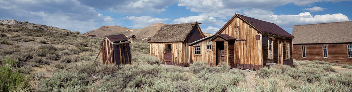 Ghost Town in Bodie Historic State Park