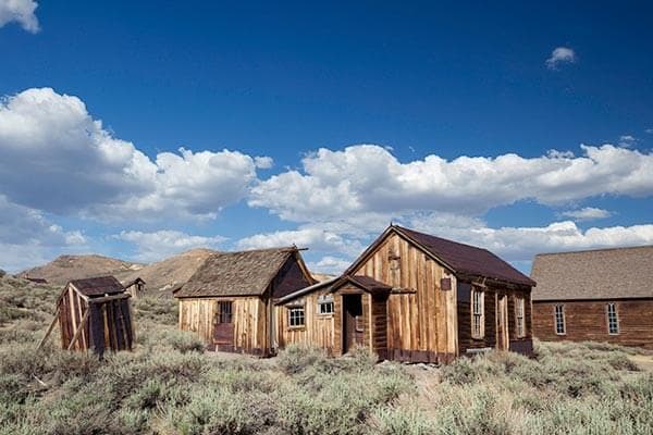 Bodie ghost town in CA