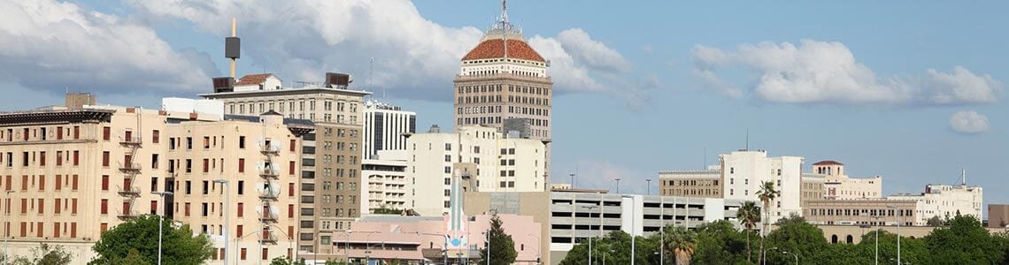 Fresno, CA Skyline