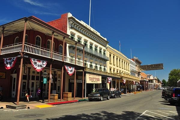 Old Sacramento in CA