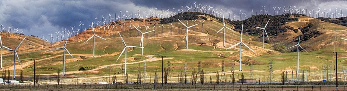 Bakersfield, CA wind farm