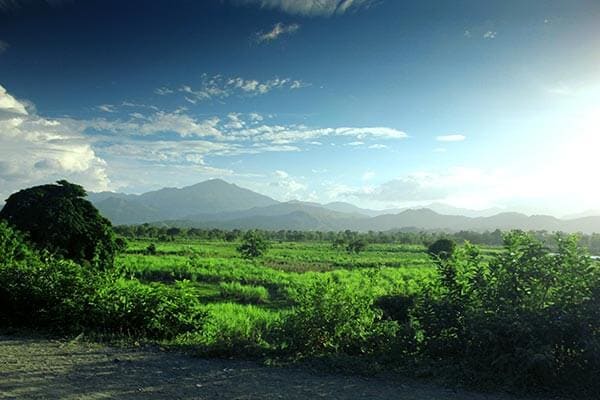 Mountain Range in Haiti