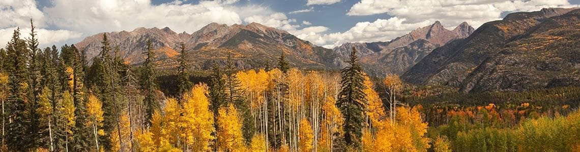 San Juan Mountains in Southwest Colorado 