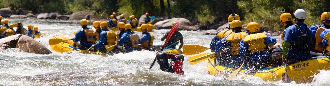 Whtewater rafting in South Central Colorado