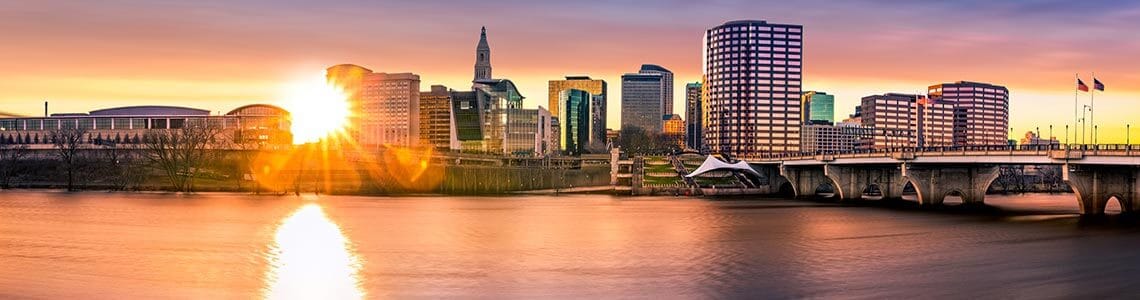 Hartford, Connecticut Skyline
