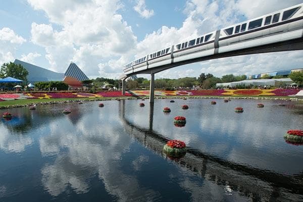 Monorail in Disney World, FL