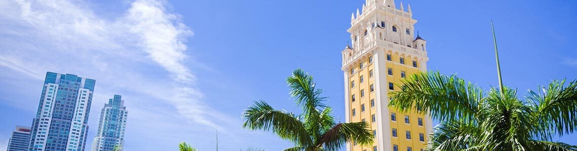 Freedom Tower in Miami, Florida
