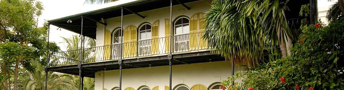 Ernest Hemingway home in Key West, FL
