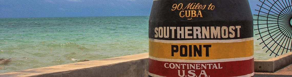 Southernmost point USA in Key West, FL