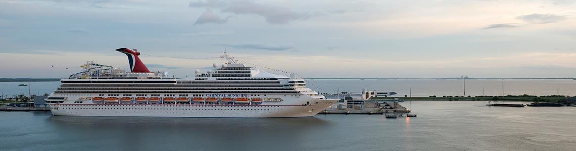 Cruise ship in Port Canaveral, FL