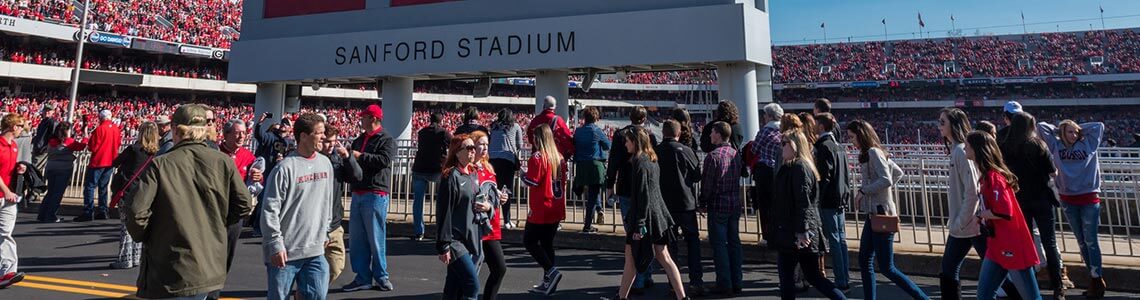 Sanford Stadium at University of Georgia
