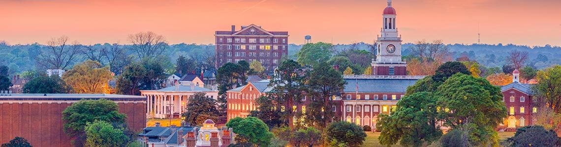 Macon, Georgia Skyline