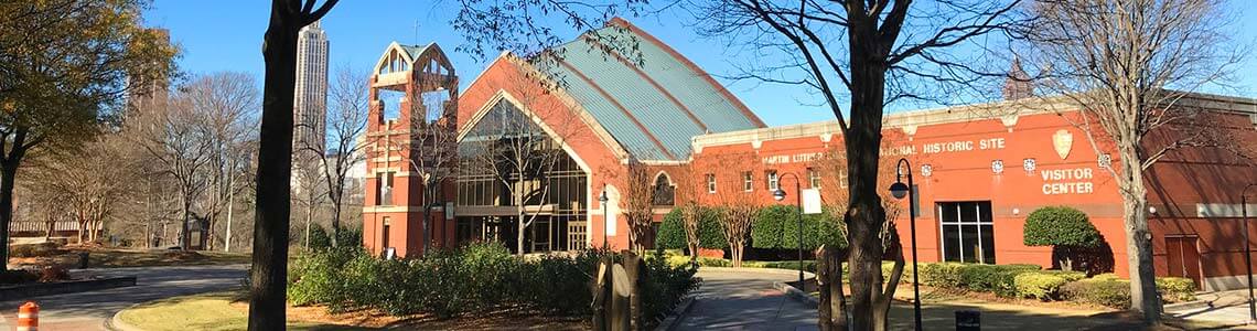 Martin Luther King Jr. National Historic site in Atlanta, GA