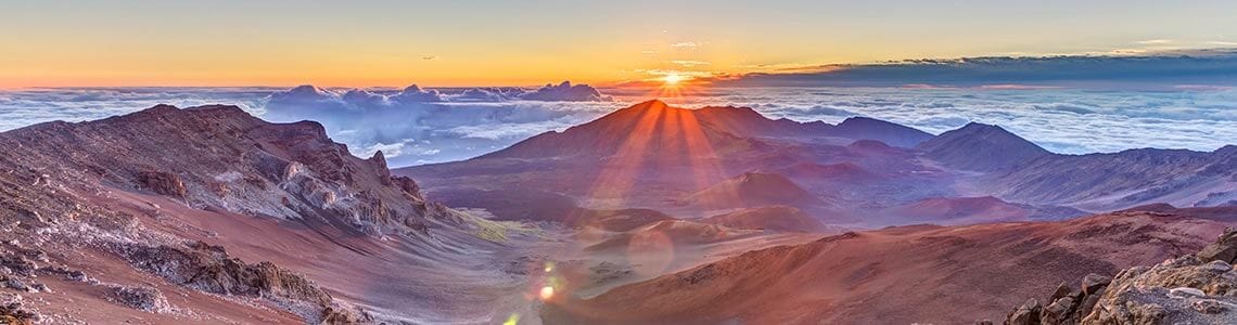 Haleakala National Park in Hawaii