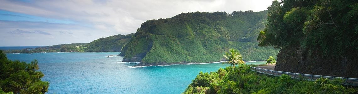 Hana Highway in Hawaii