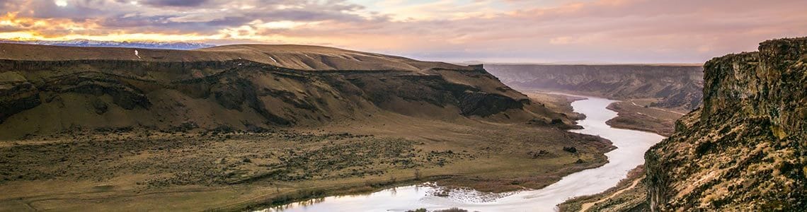 Hagerman Fossil Beds National Monument in Idaho