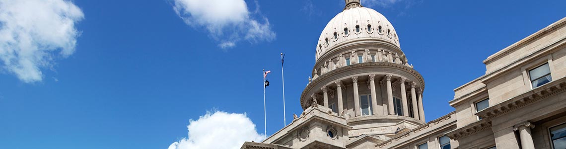 Idaho State Capitol in Boise, ID