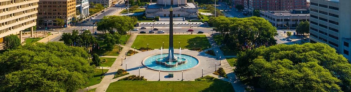 Indianapolis World War Memorial Plaza