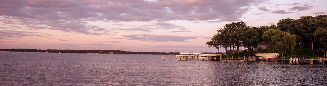 Lake Okoboji in Iowa
