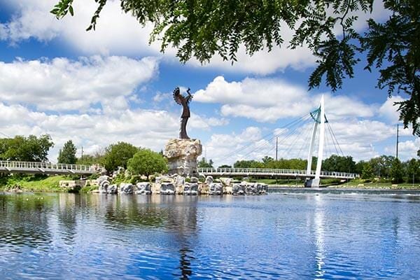 Keeper of the Plains in Wichita, KS