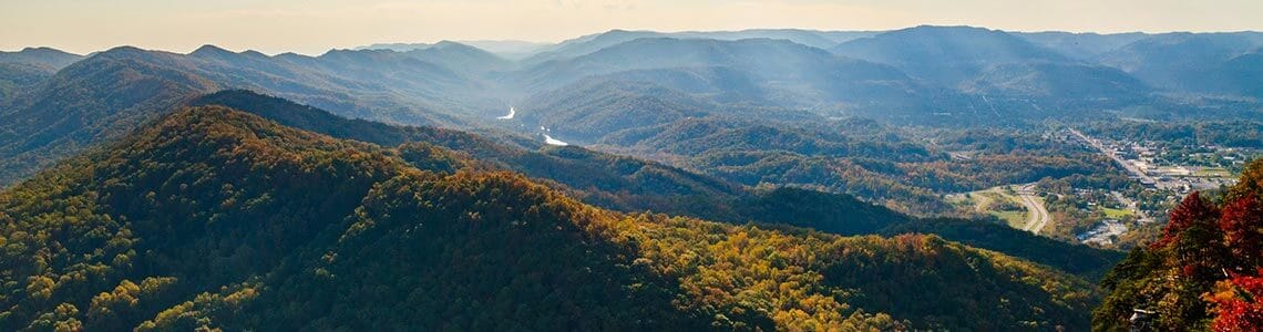 Cumberland Gap in Kentucky