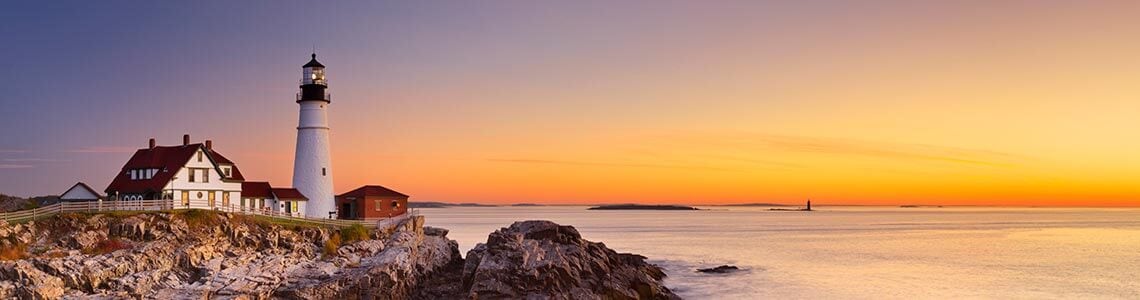 Lighthouse in Maine