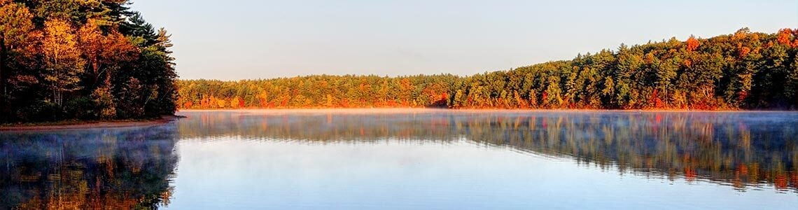 Walden Pond State Reservation in Massachusetts