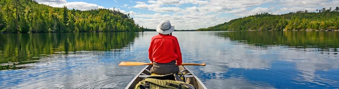 Exploring the wilderness in Minnesota