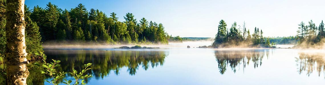 Crecent Lake in Minnesota