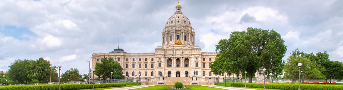 Minnesota State Capitol in St. Paul, MN